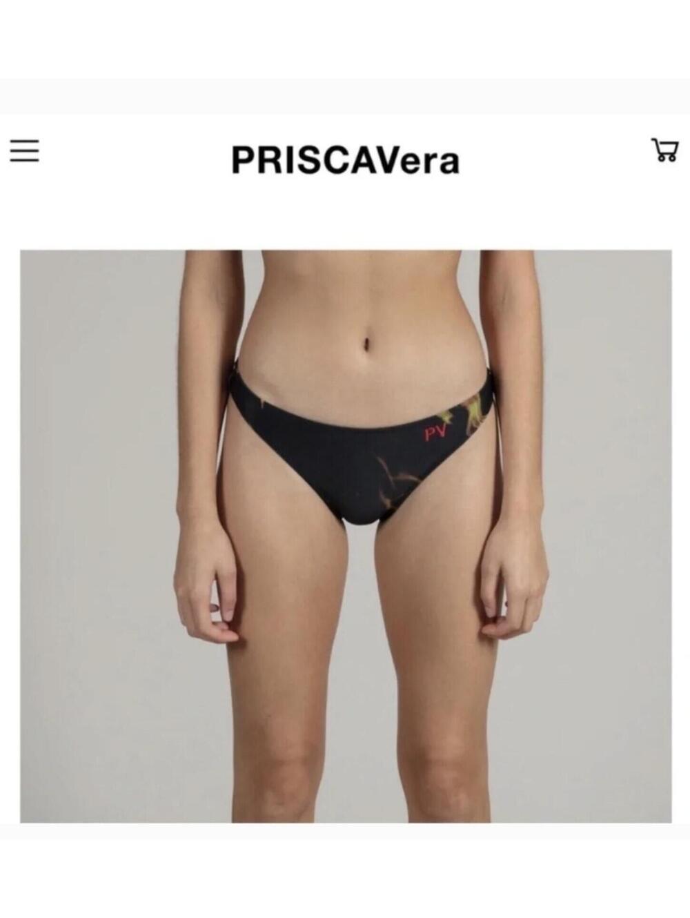Priscavera Flame Bikini Bottom